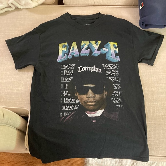 eazy E Other - Eazy E Black T-Shirt Hip Hop Small/Medium New